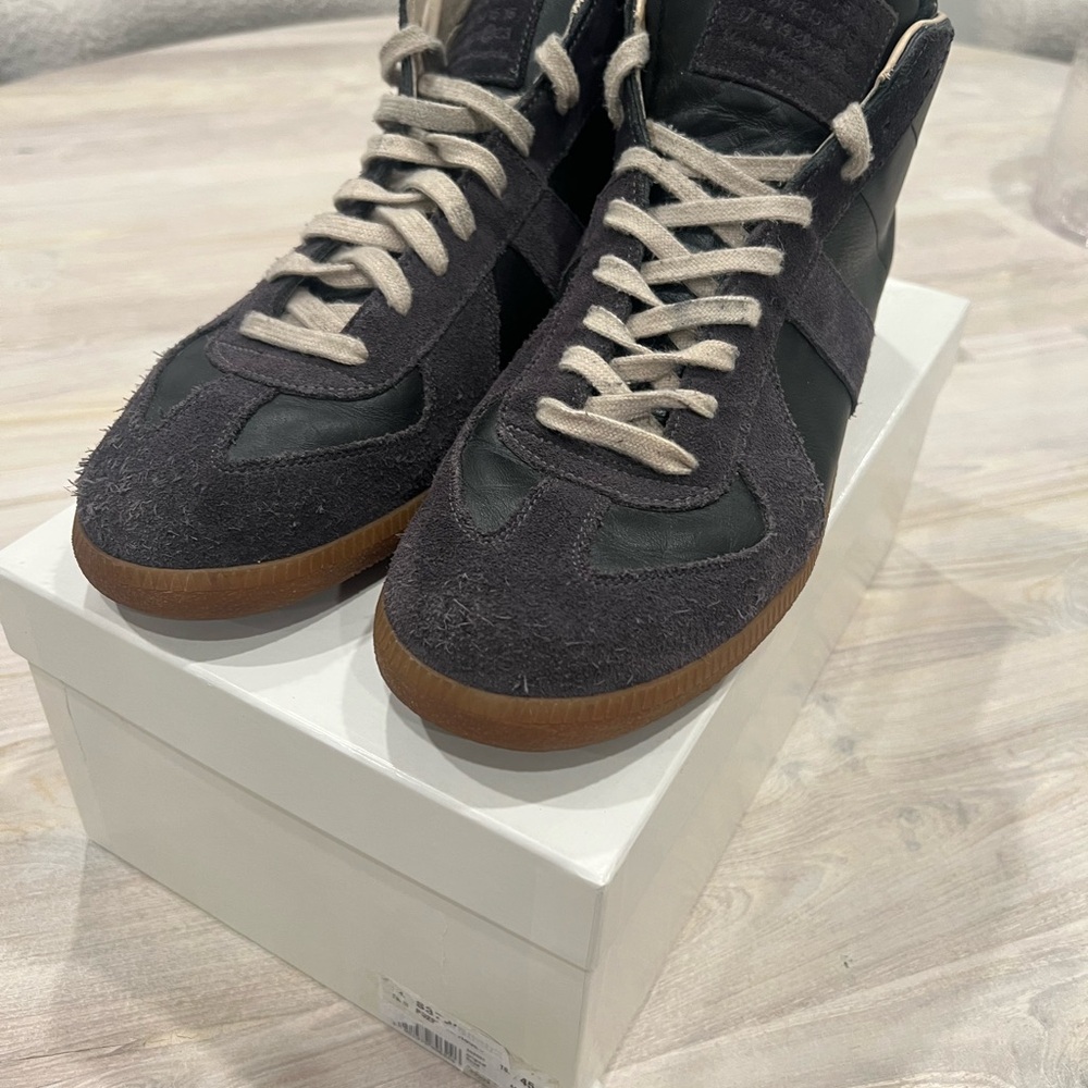 Maison Martin Margiela Black and Gray Sneakers
